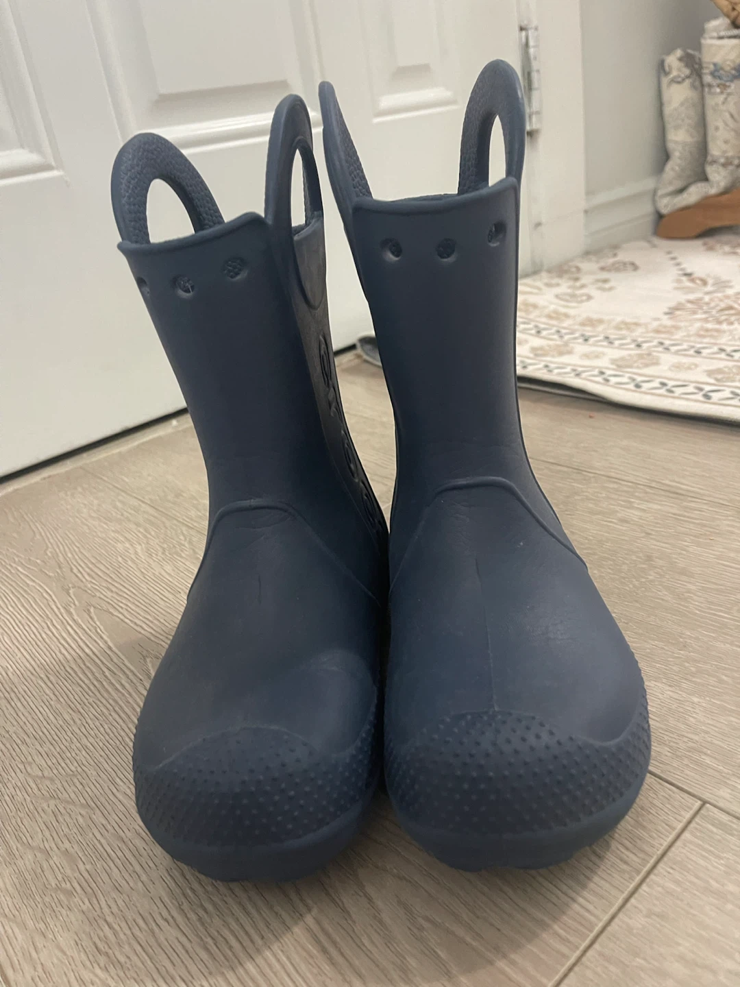 Crocs Navy Blue Rain Boots - photo 5