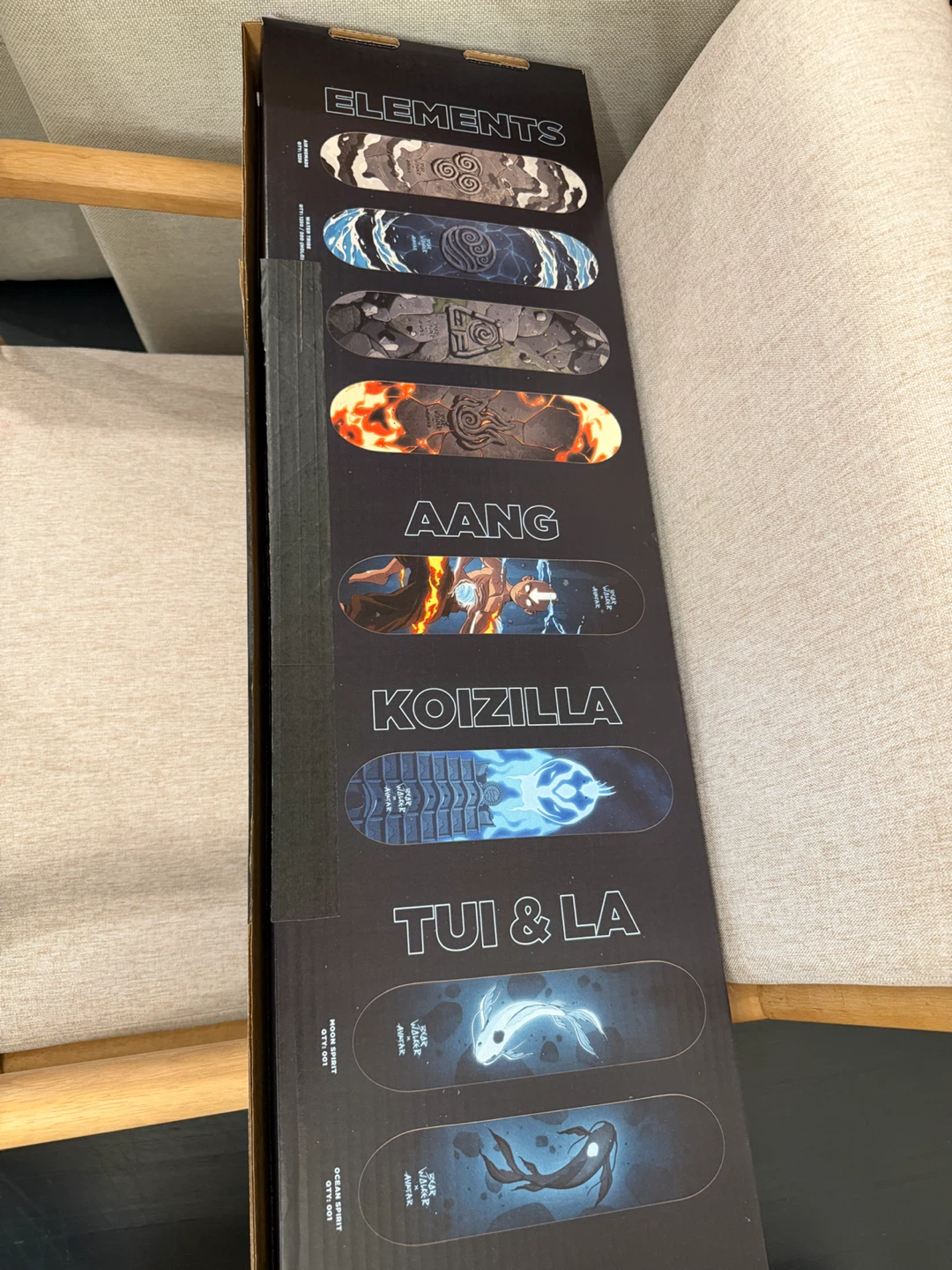 (FIRE NATION) Bear Walker x Avatar Skateboard Deck - photo 2