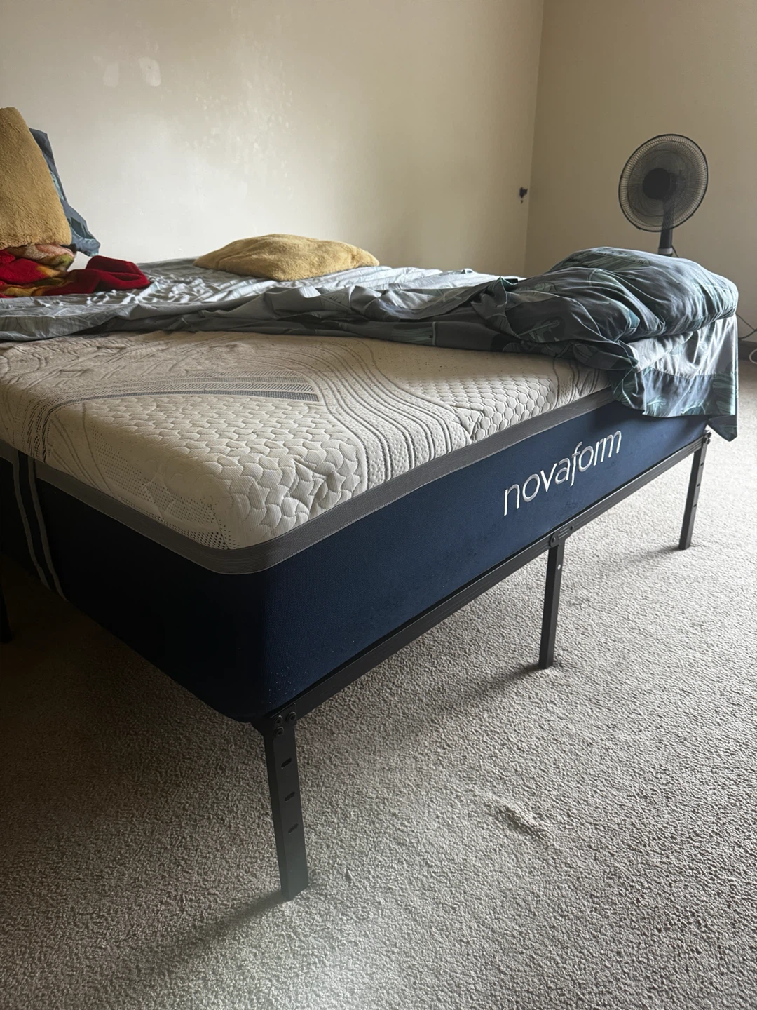 Novaform Mattress on Frame