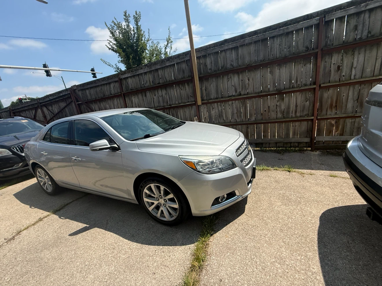2013 Silver Chevrolet Malibu Sedan - photo 3