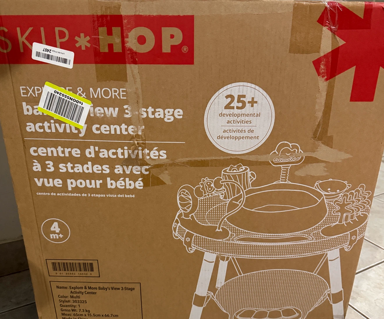 Skip Hop Baby's View 3-Stage Activity Center