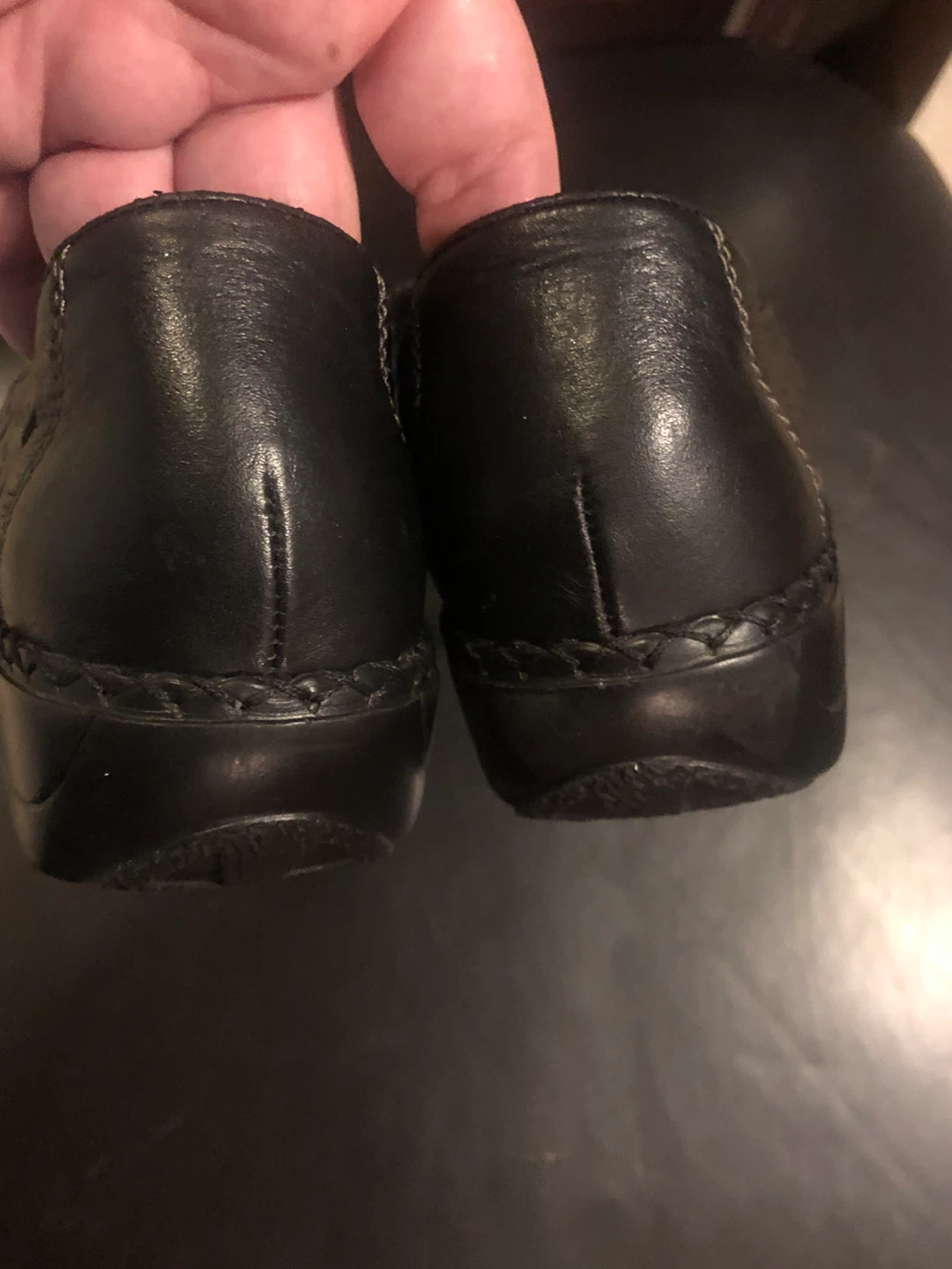 NEW Rieker Antistress Black Leather Loafers - photo 5