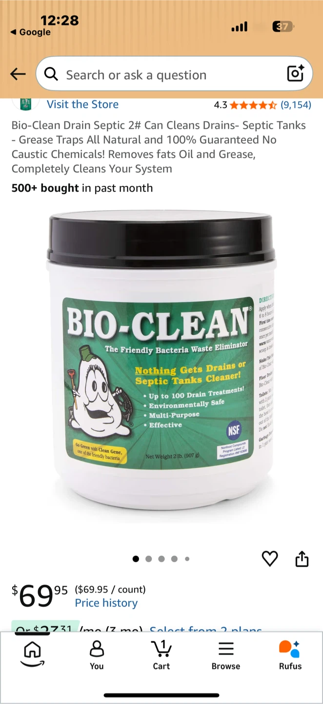 Bio-Clean The Friendly Bacteria Waste Eliminator - photo 3