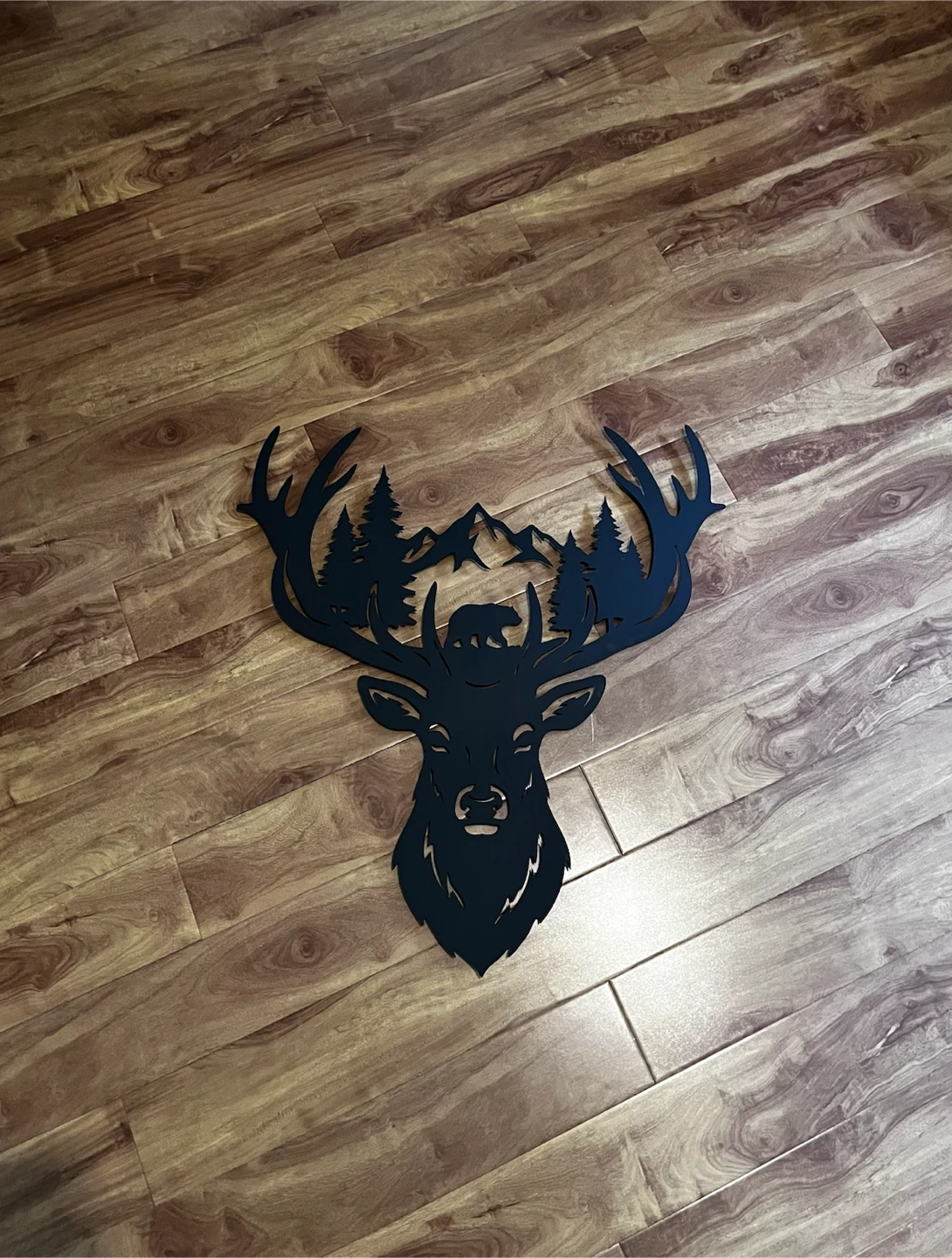 Deer Head Metal Wall Art - photo 2