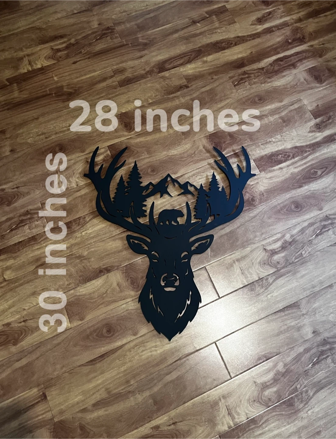 Deer Head Metal Wall Art - photo 4