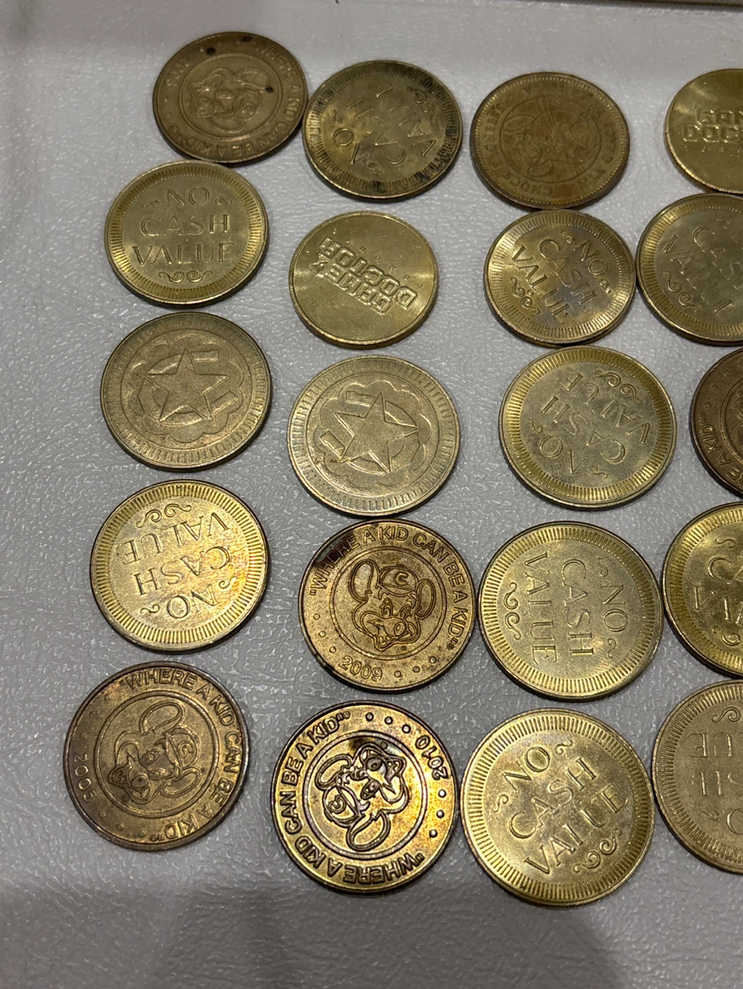 Assorted Arcade Tokens - Game Doctor, Chuck E. Cheese, Car Wash - photo 2