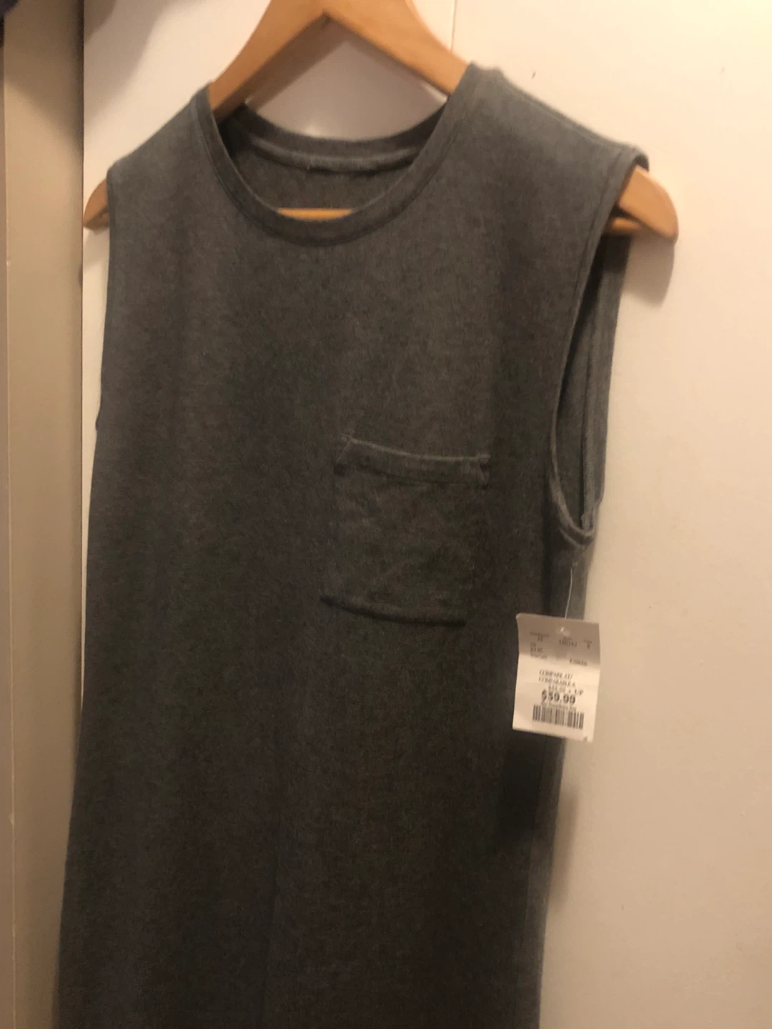 NEW Grey Sleeveless Pocket Dress - photo 2