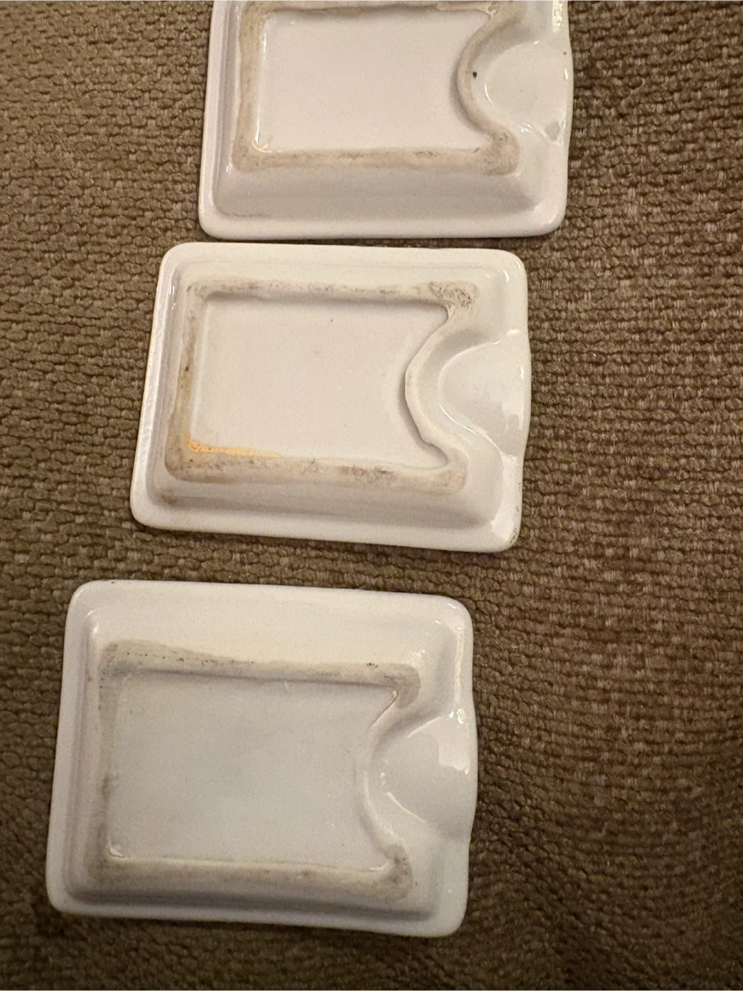 Vintage Ceramic Ashtrays Set of 3 - photo 3