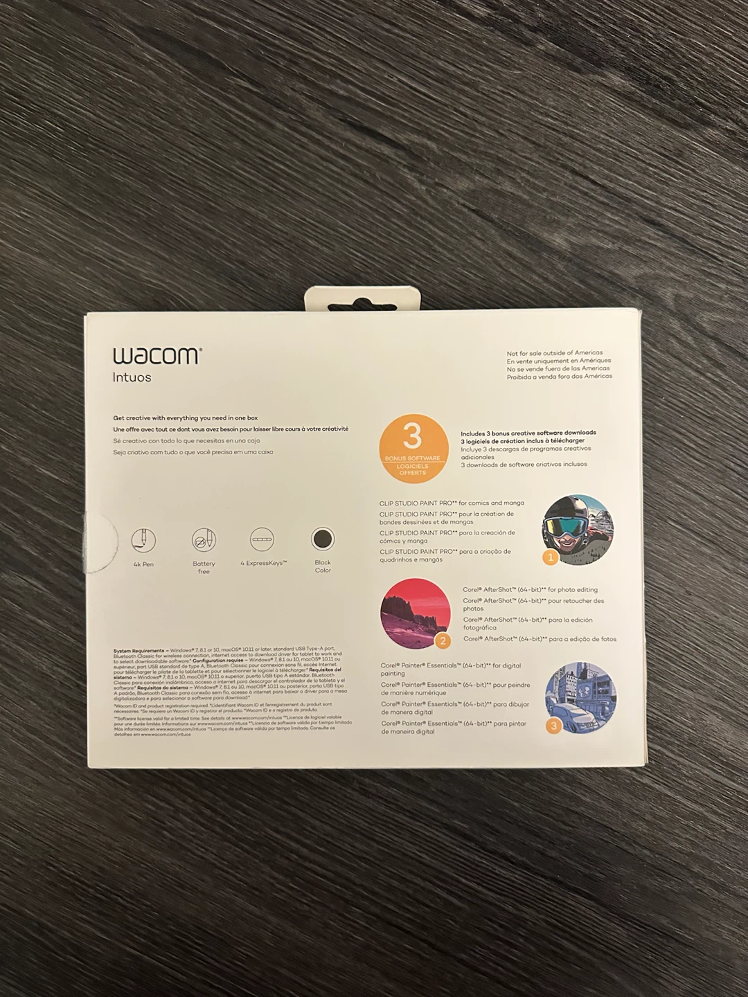 Wacom Intuos Small Drawing Tablet - Brand New - photo 2