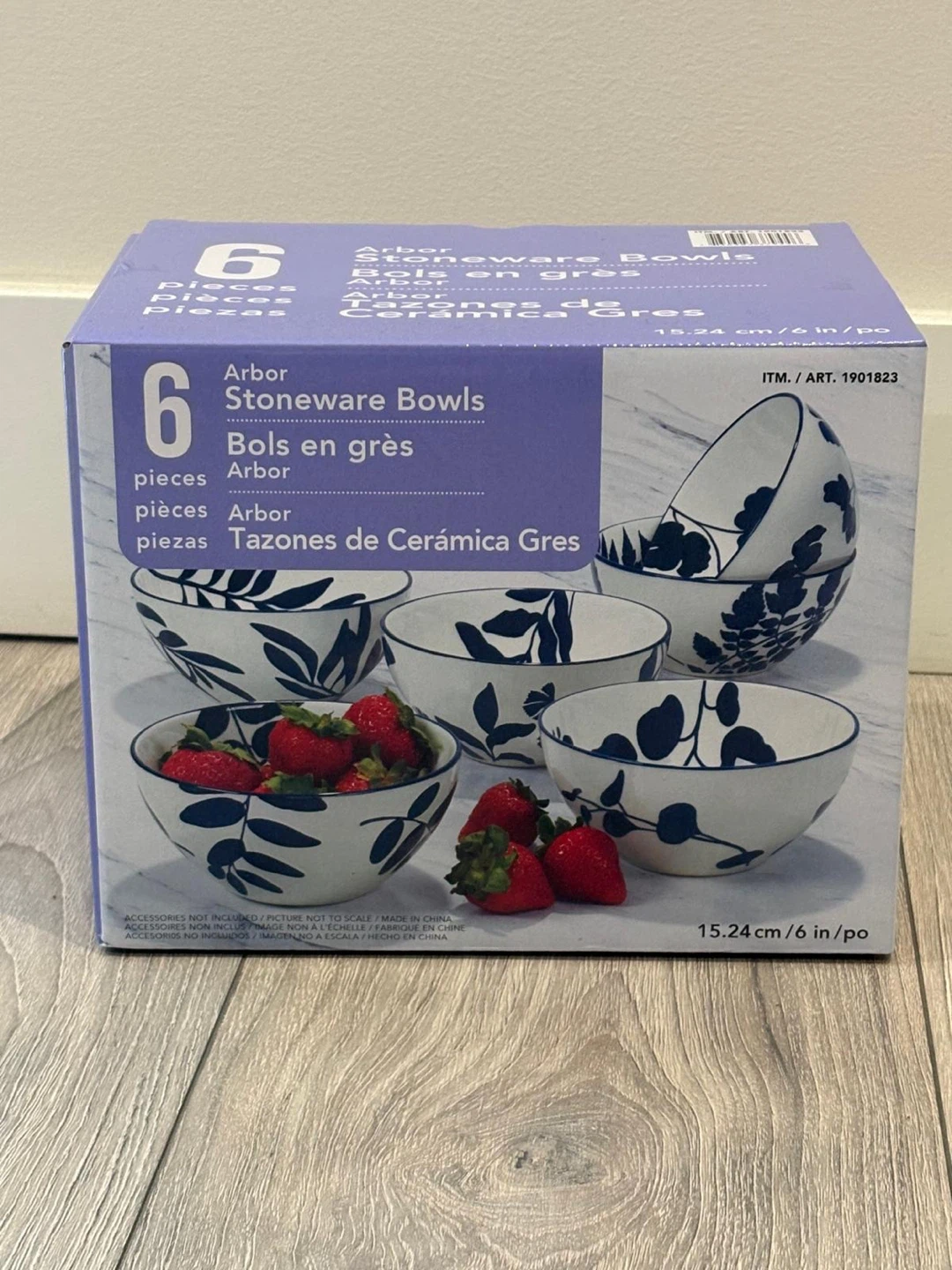 Arbor Stoneware Bowls - Set of 6