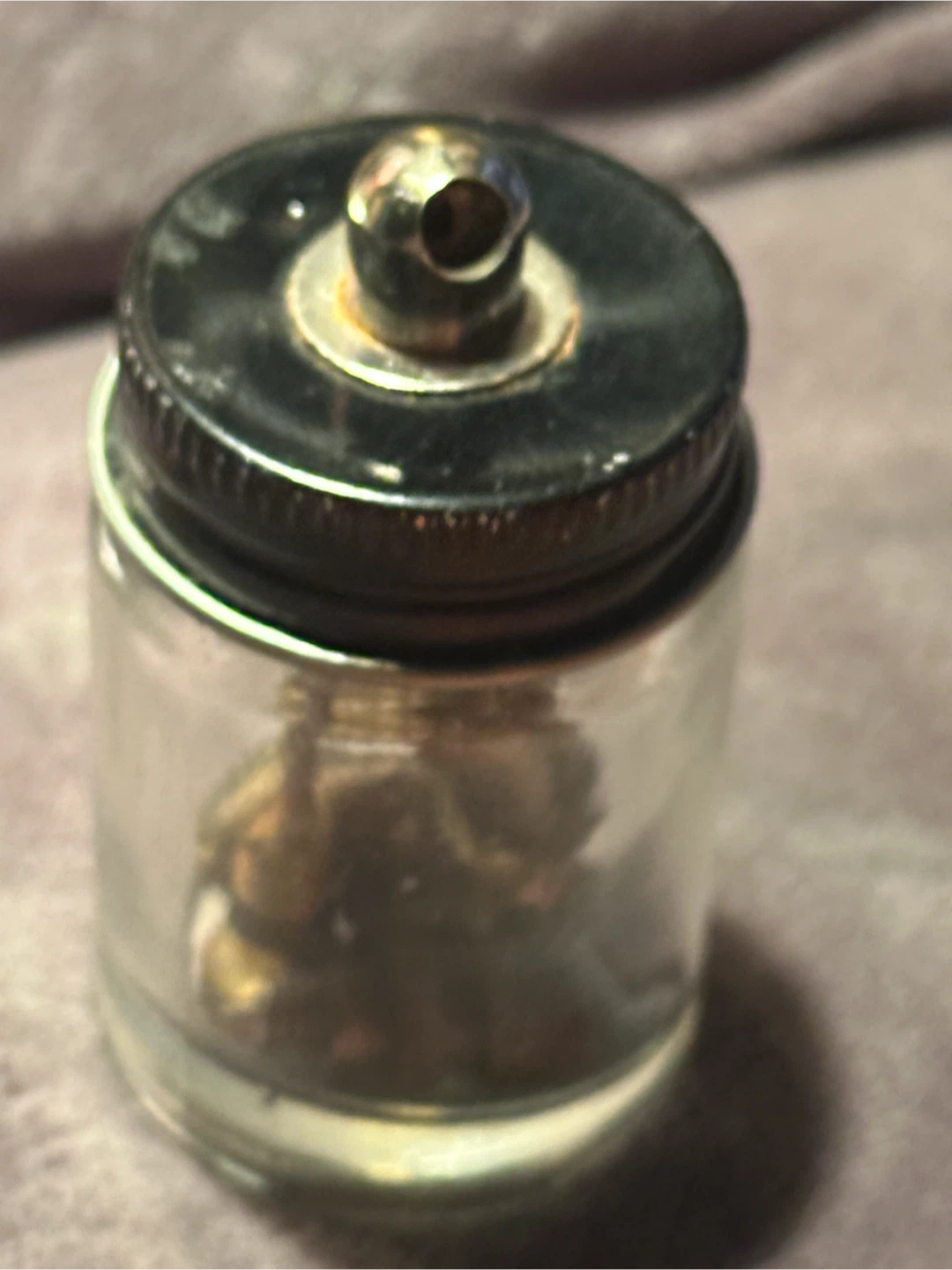 Vintage airbrush parts
