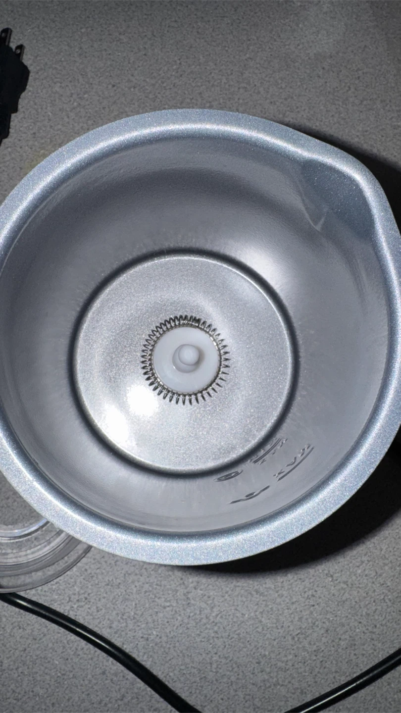 White Electric Milk Frother - photo 2