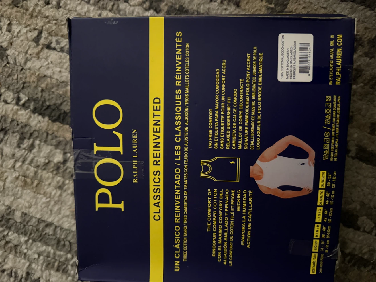 Polo Ralph Lauren Classic Fit Ribbed Tank Tops (XL, 3-Pack) - photo 3