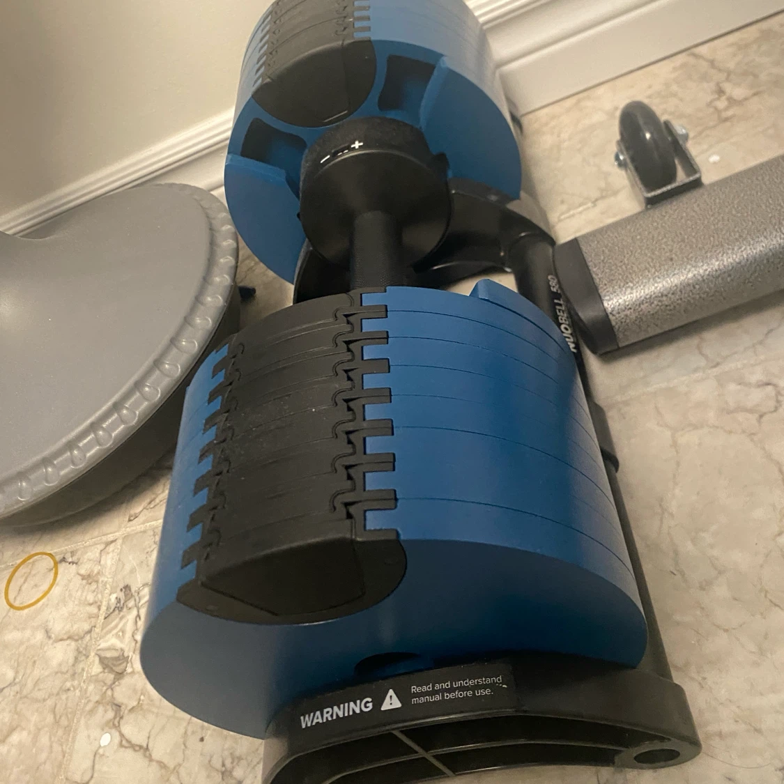 Nuobell 580 Adjustable Dumbbell - photo 4