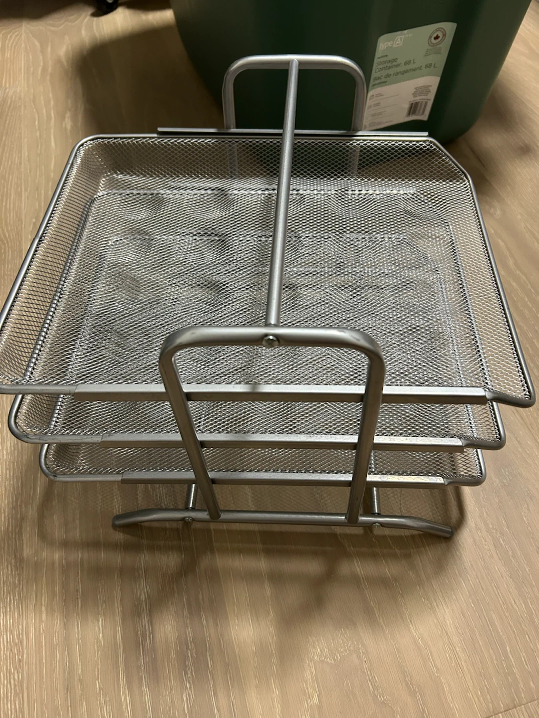 IKEA Vintage Mesh Desk Organizer with 3 Tiers
