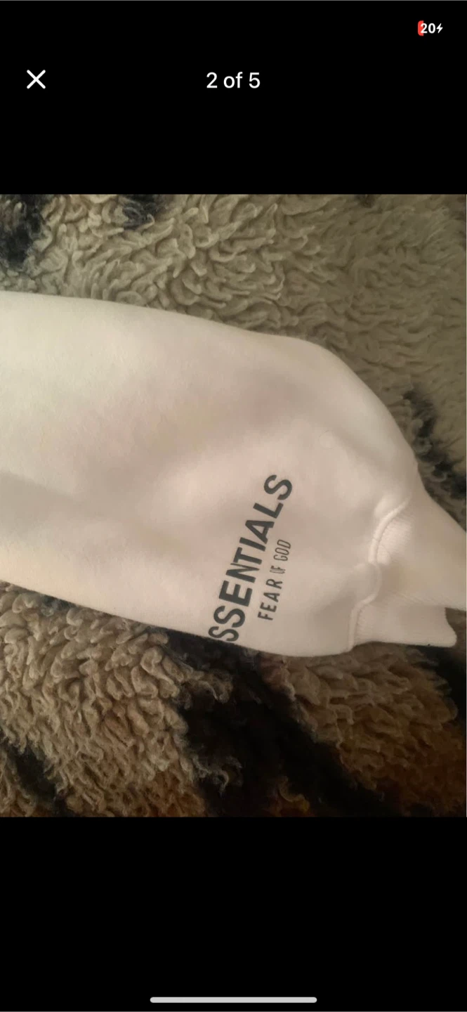 ESSENTIALS Fear of God Hoodie - photo 2