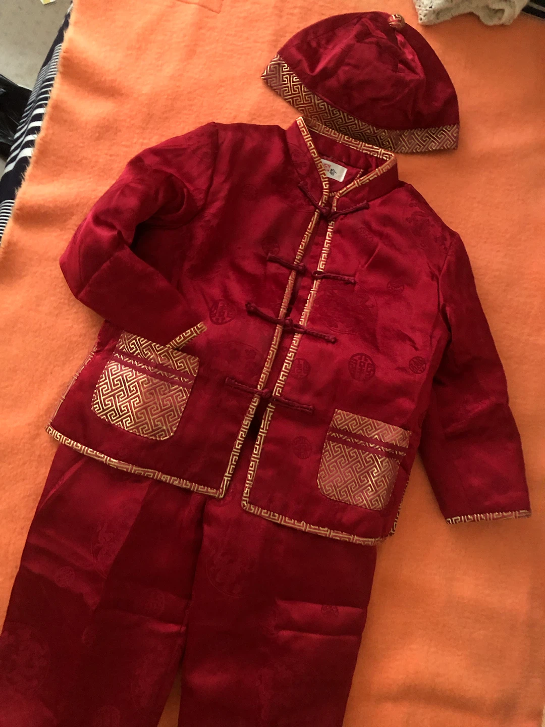 Cotton/insulated suit for boy