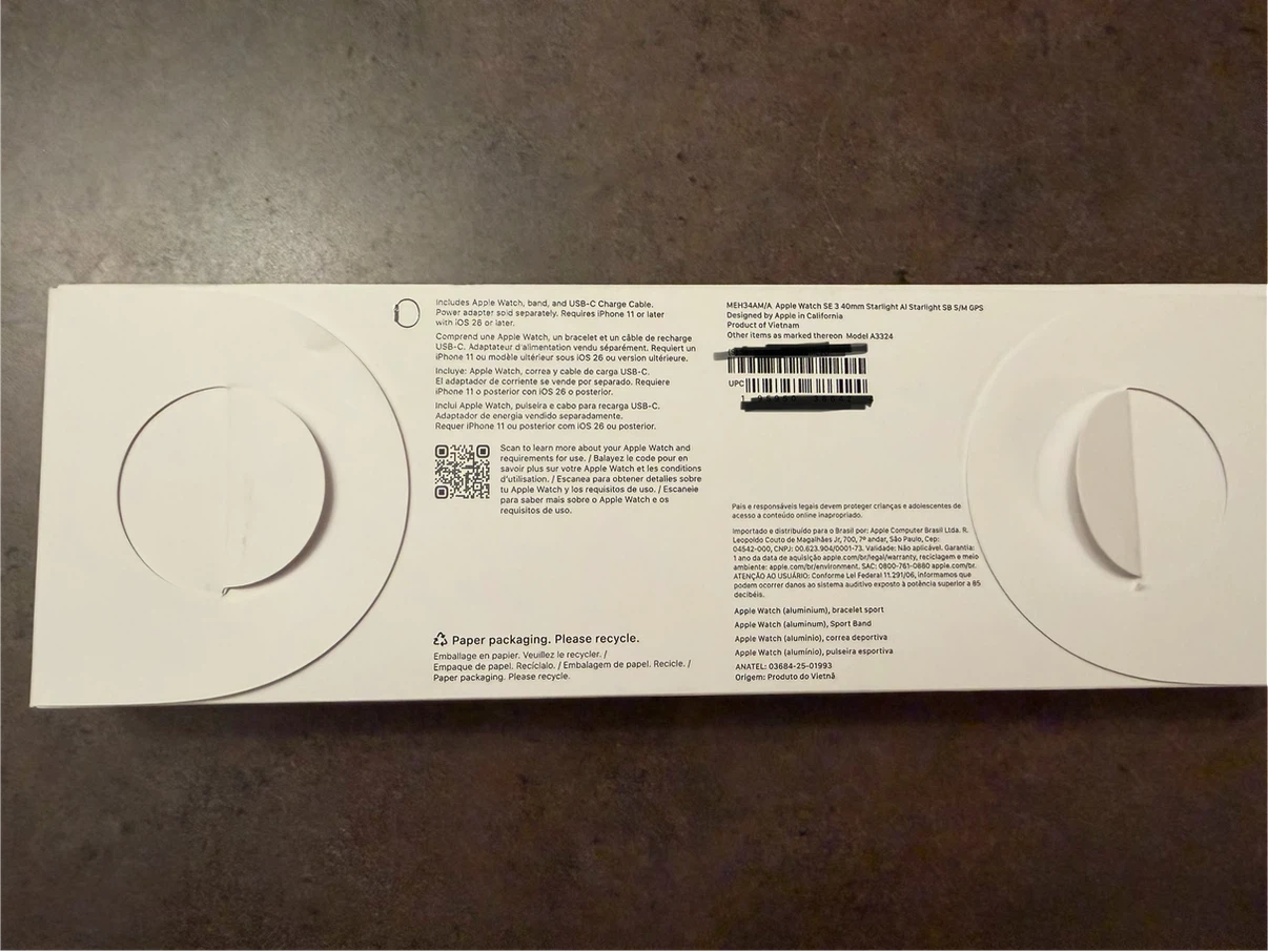 Apple Watch SE 3 40mm Starlight Aluminum - GPS Only - photo 3