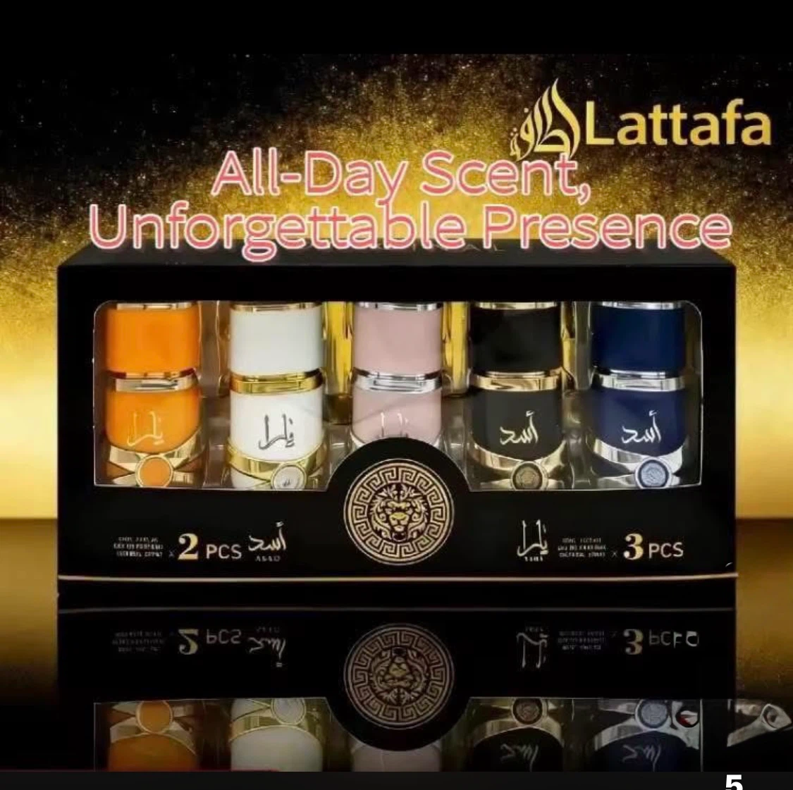 Lattafa Asad & Yara Perfume Gift Set Sealed in The Box