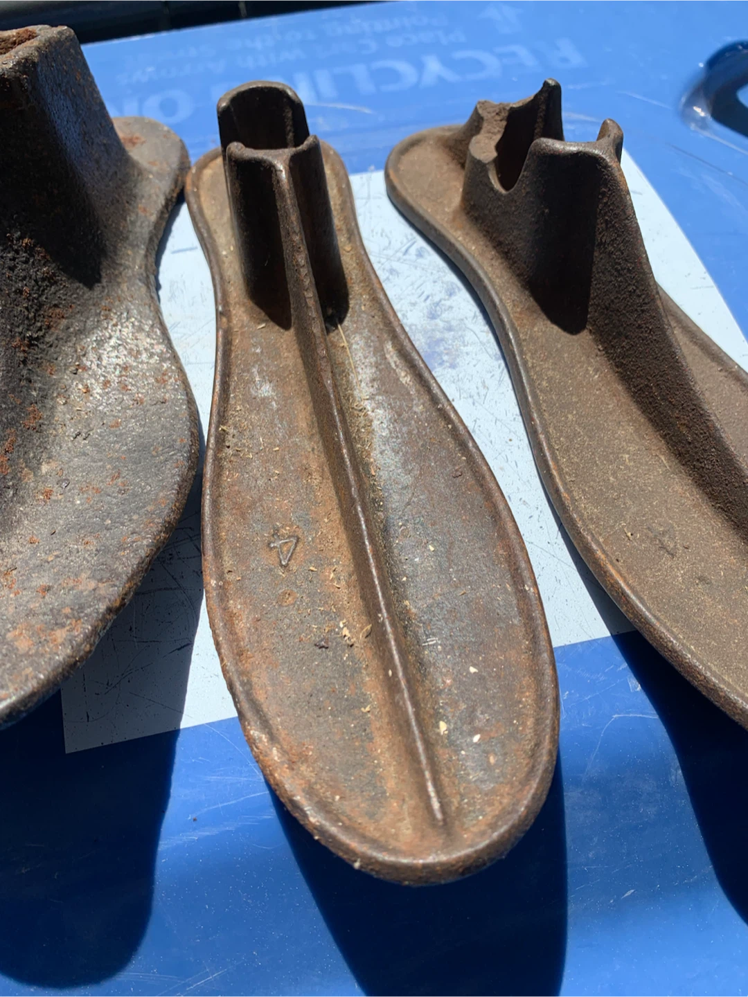Antique Cast Iron Cobbler Shoe Last Forms (Set of 3) - photo 2