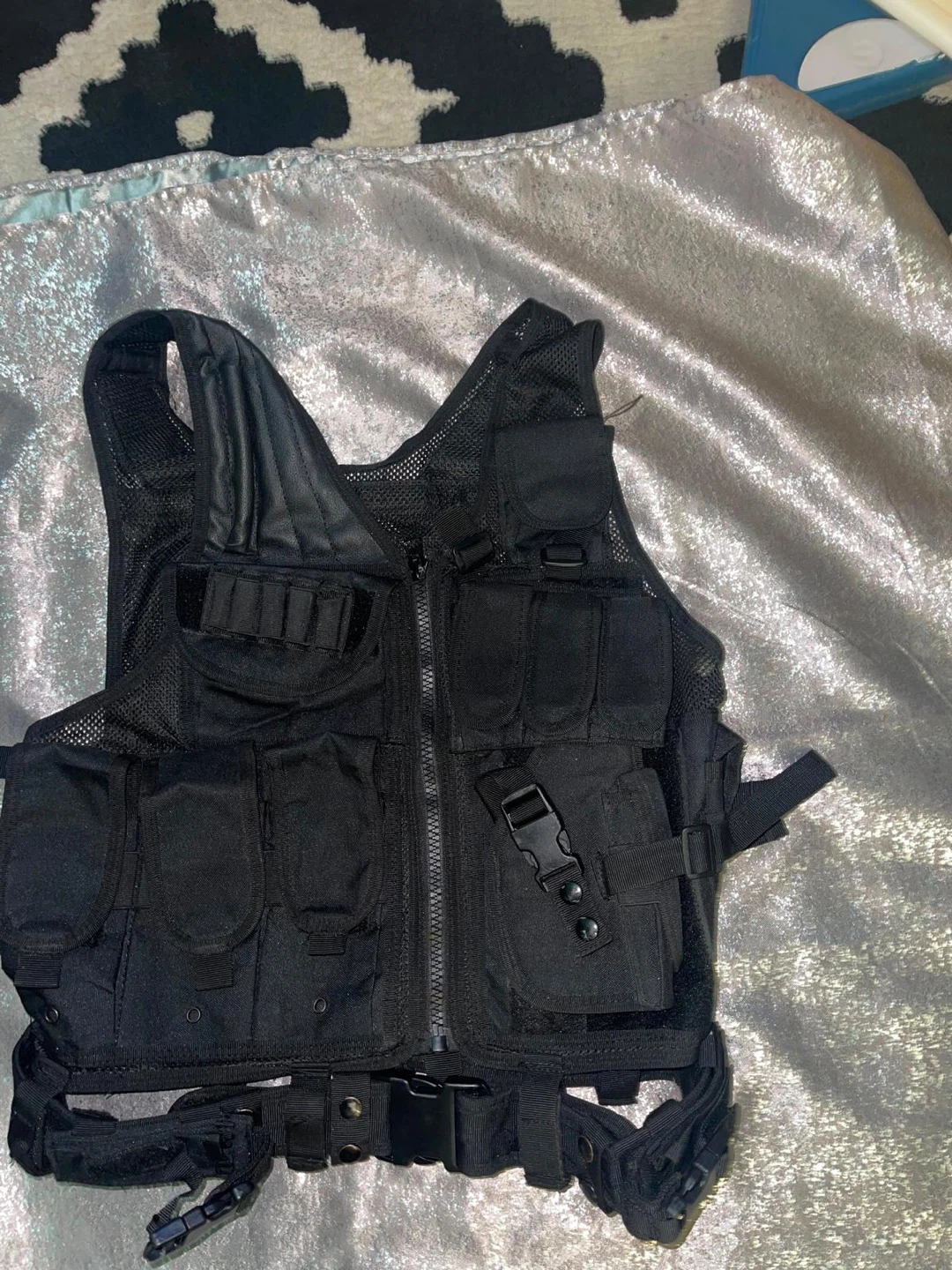 Black Tactical Vest no discount - photo 3