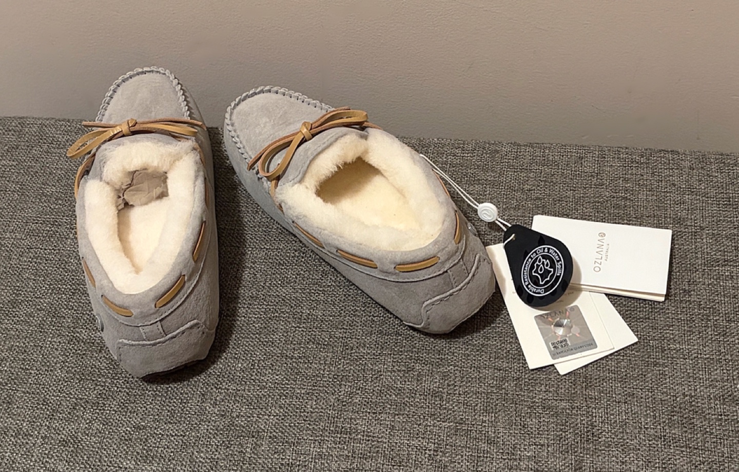 UGG OZLANA Australia Moccasin Sheepskin Loafers - photo 2