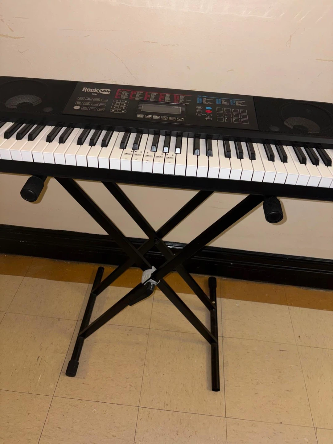 RockJam Electronic Keyboard with Stand