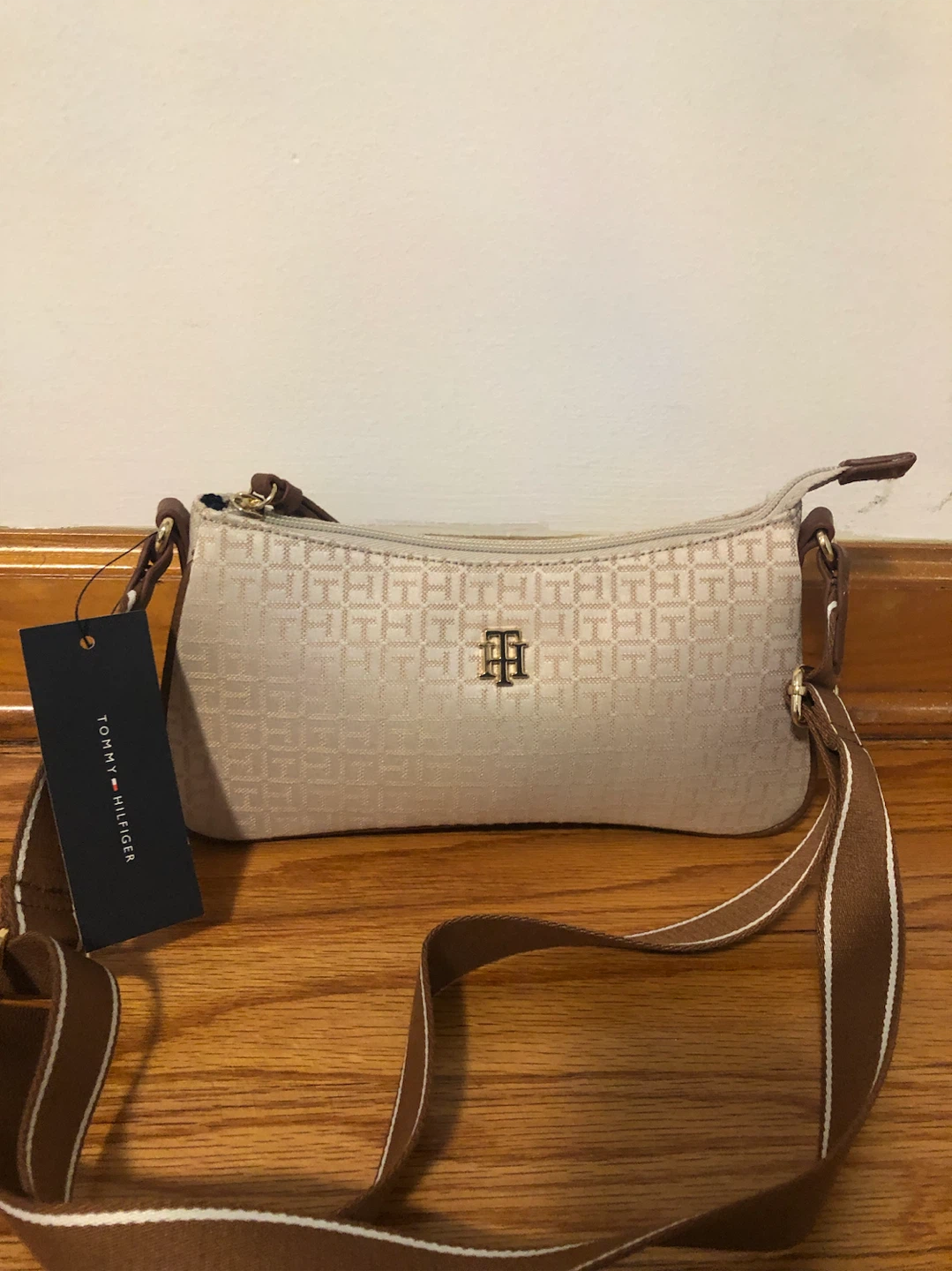 Tommy Hilfiger Monogram Shoulder Bag