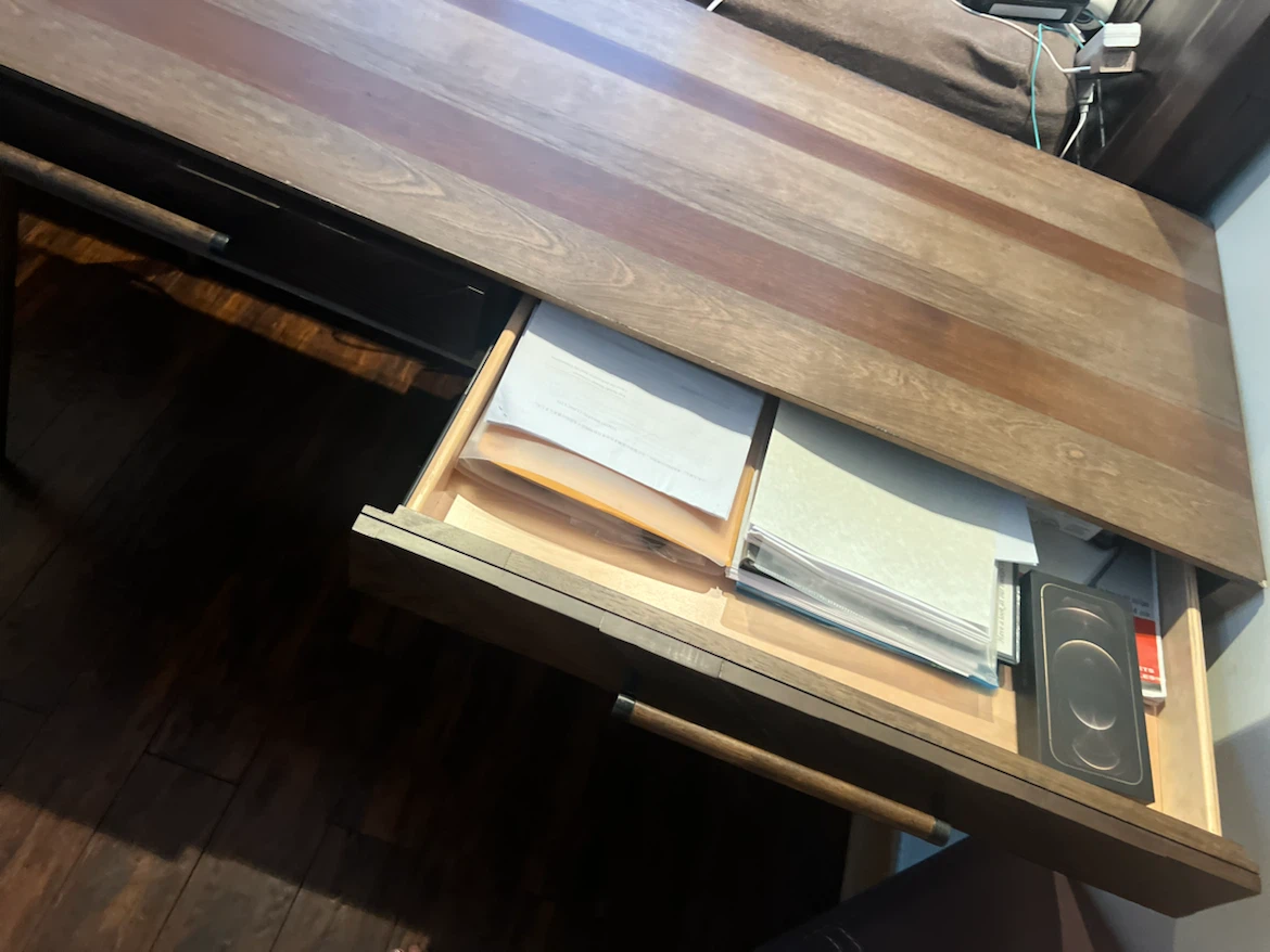 A.R.T. Furniture Desk with Two Drawers - photo 2