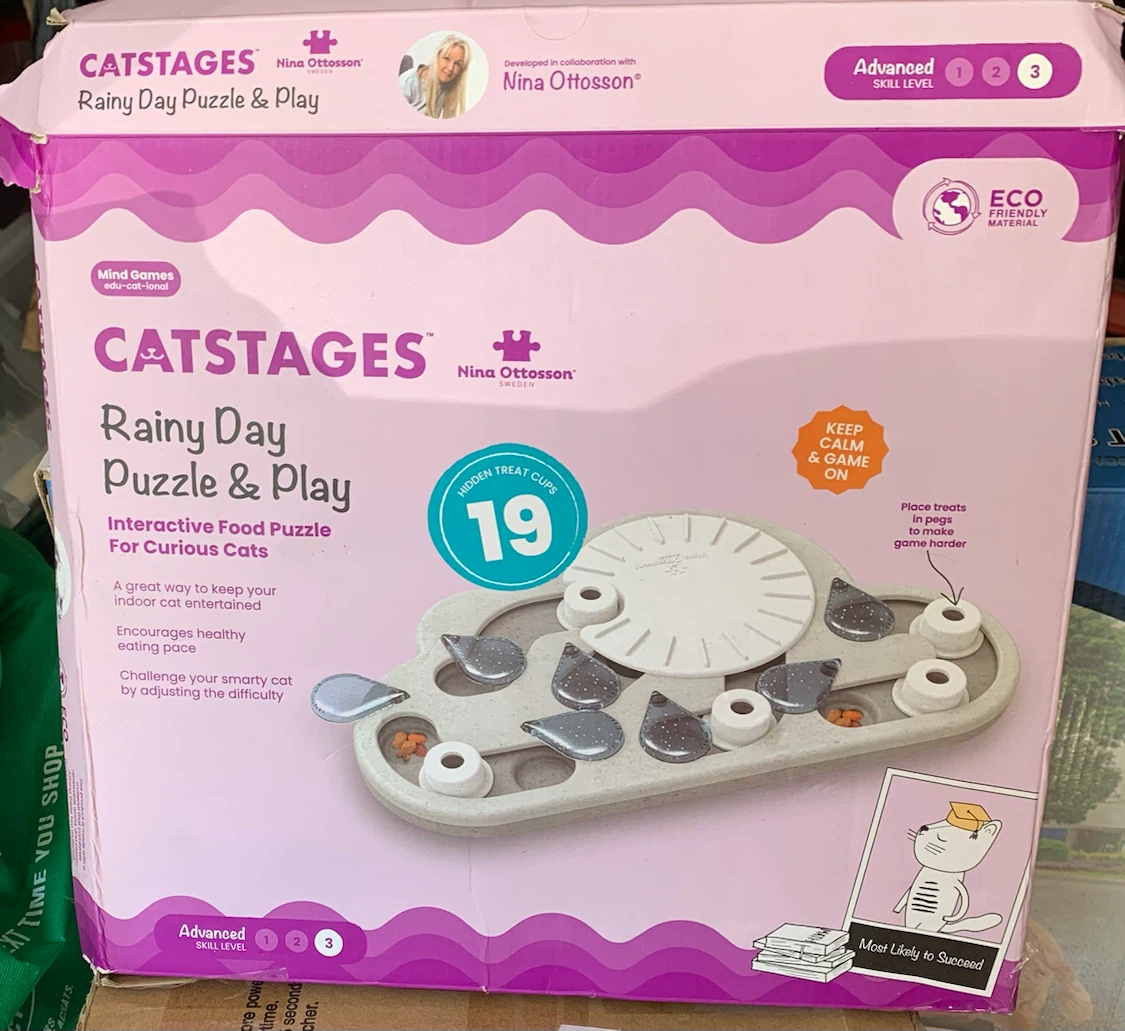 Catstages Rainy Day Puzzle & Play Interactive Food Puzzle - photo 2