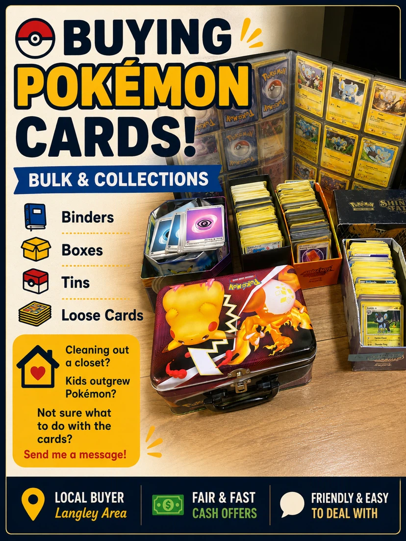 Buying Pokémon Collections | Bulk, Binders & Boxes