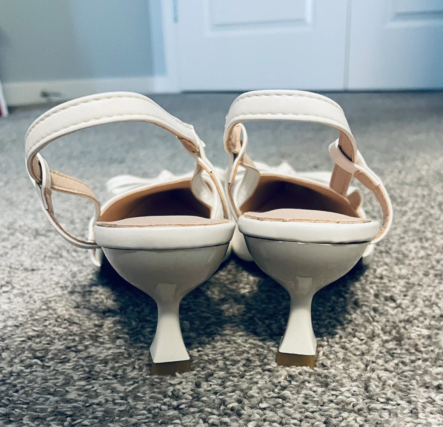 Women's Two-Tone Slingback Heels - photo 3