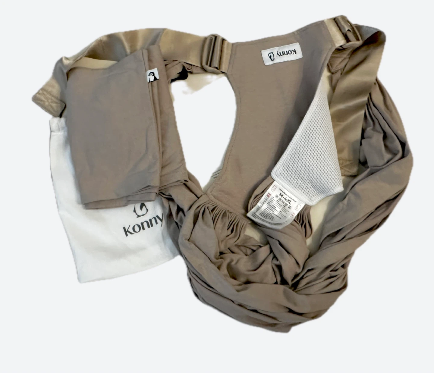 Konny Baby Carrier M-4XL Taupe