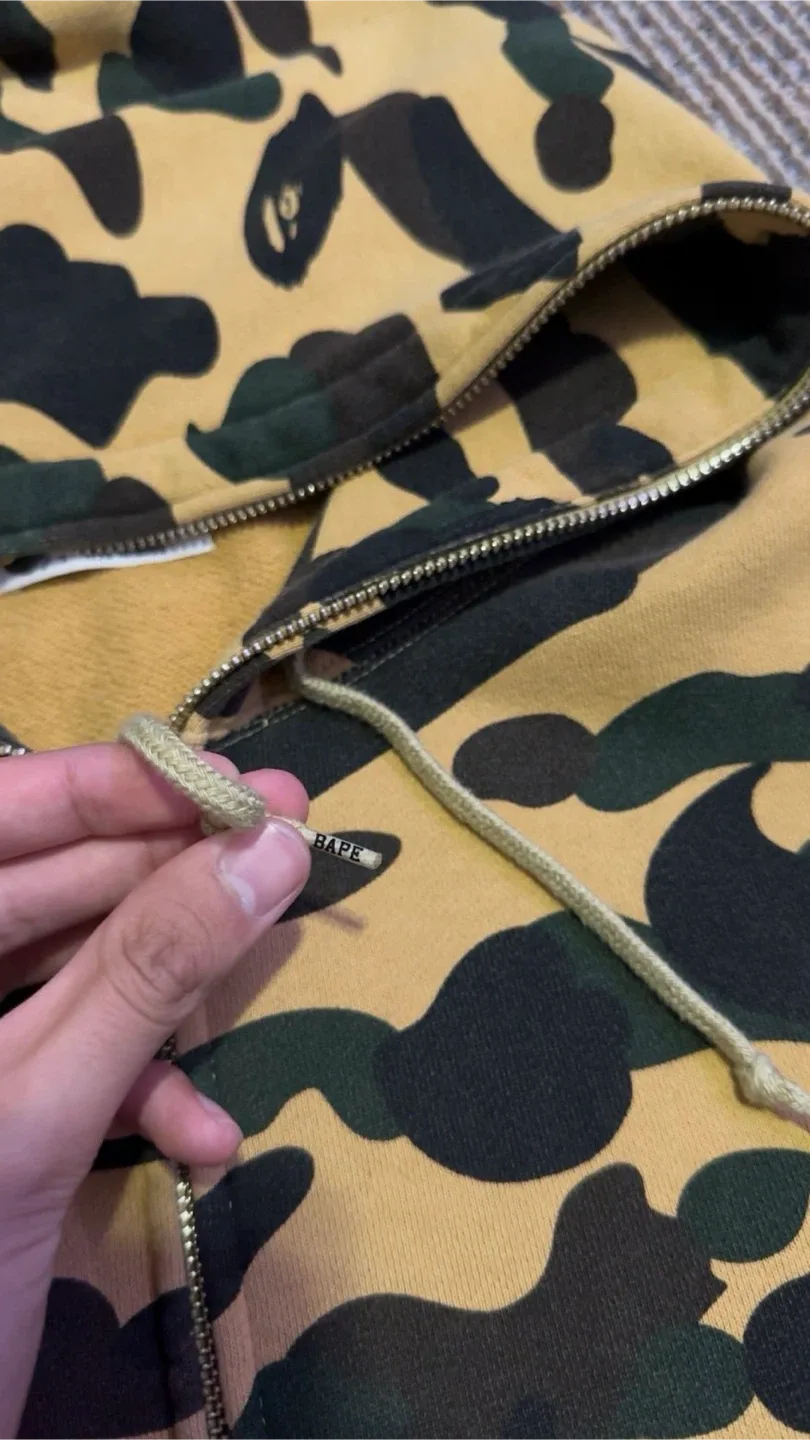 A Bathing Ape Camo Full Zip Hoodie - photo 2