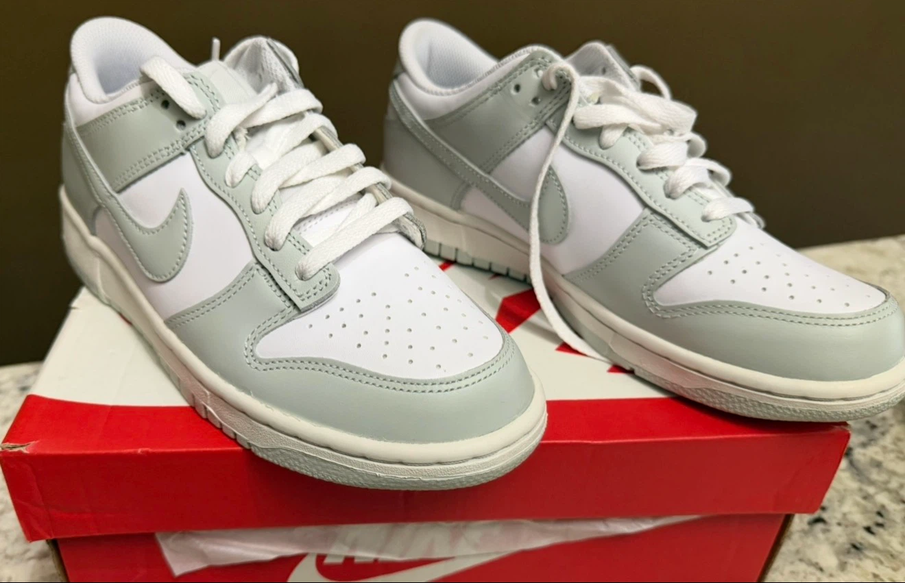 Nike Dunk Low (GS) White/Grey Sneakers - photo 2