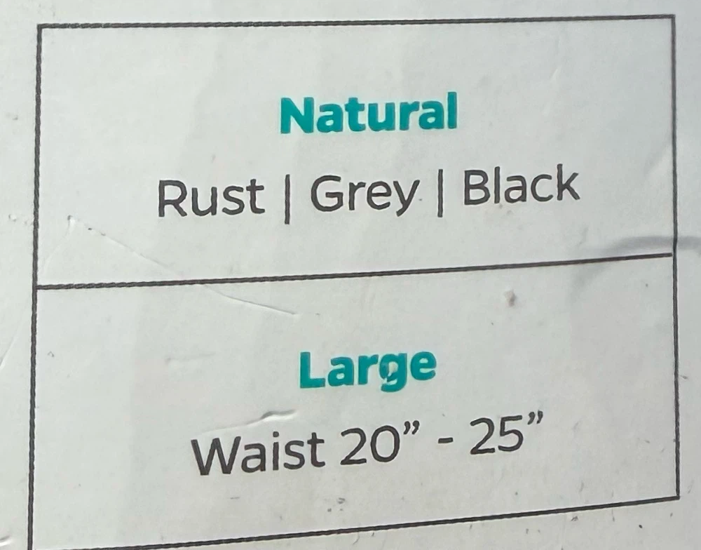 Pet Parents Belly Bands - Large (Rust, Grey, Black) - photo 3