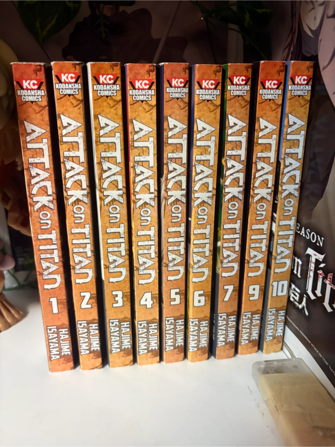 Attack on titan mangas