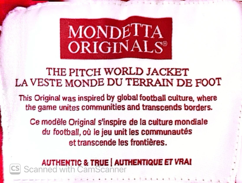 Mondetta Originals The Pitch World Jacket - photo 2
