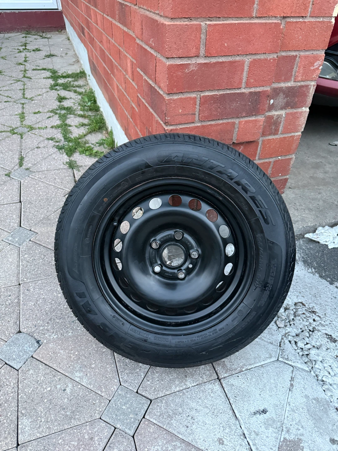 Rims and tires for Jetta 5x112 - photo 2
