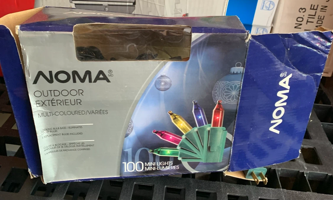 Noma Outdoor Multi-Coloured Mini Lights - 100 Count