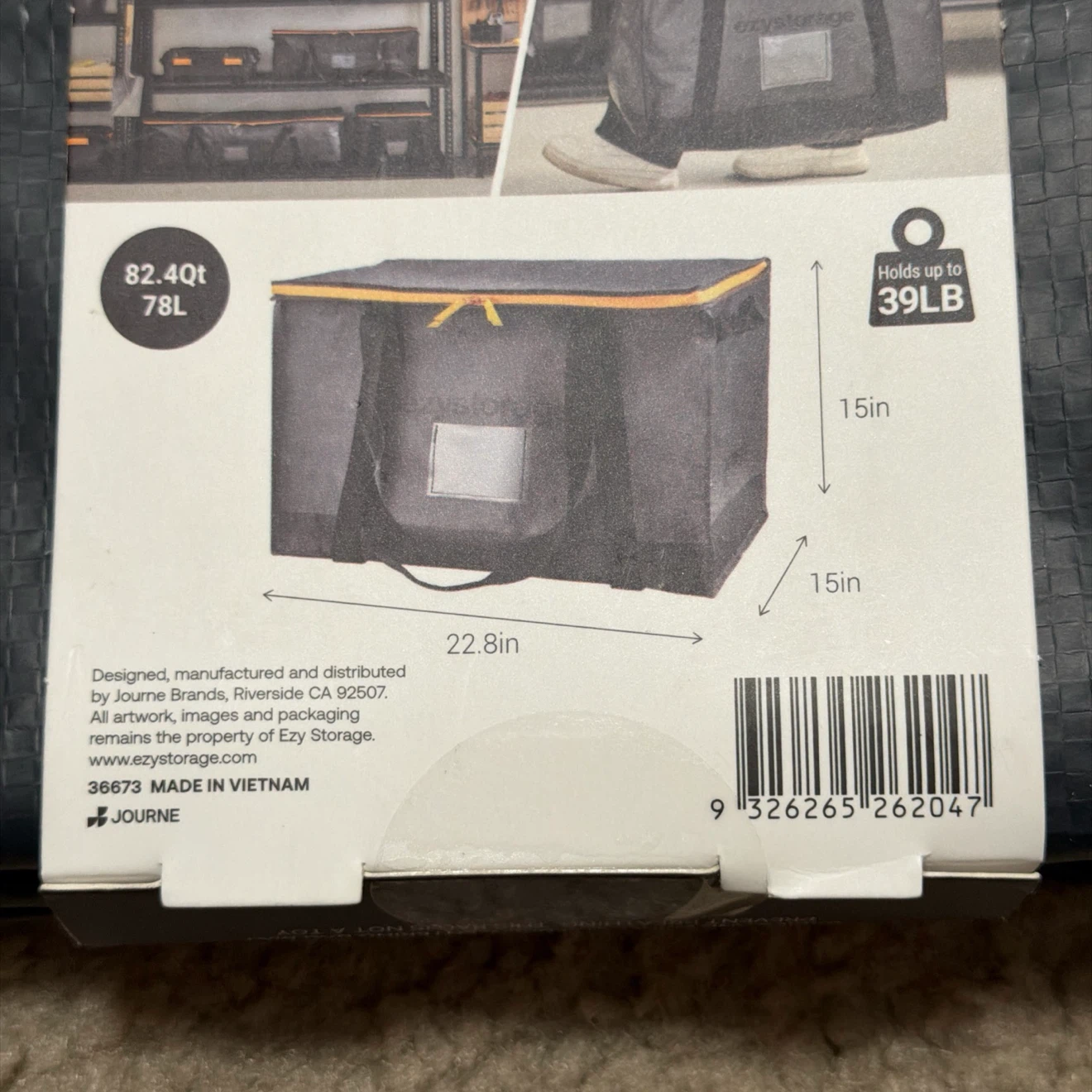 EzzyStorage Bunker Tough 20.6Gal Utility Bag - photo 3