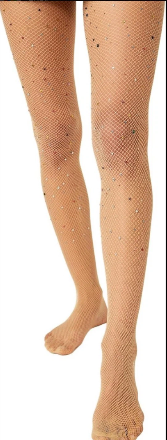 Sparkly Fishnet Tights