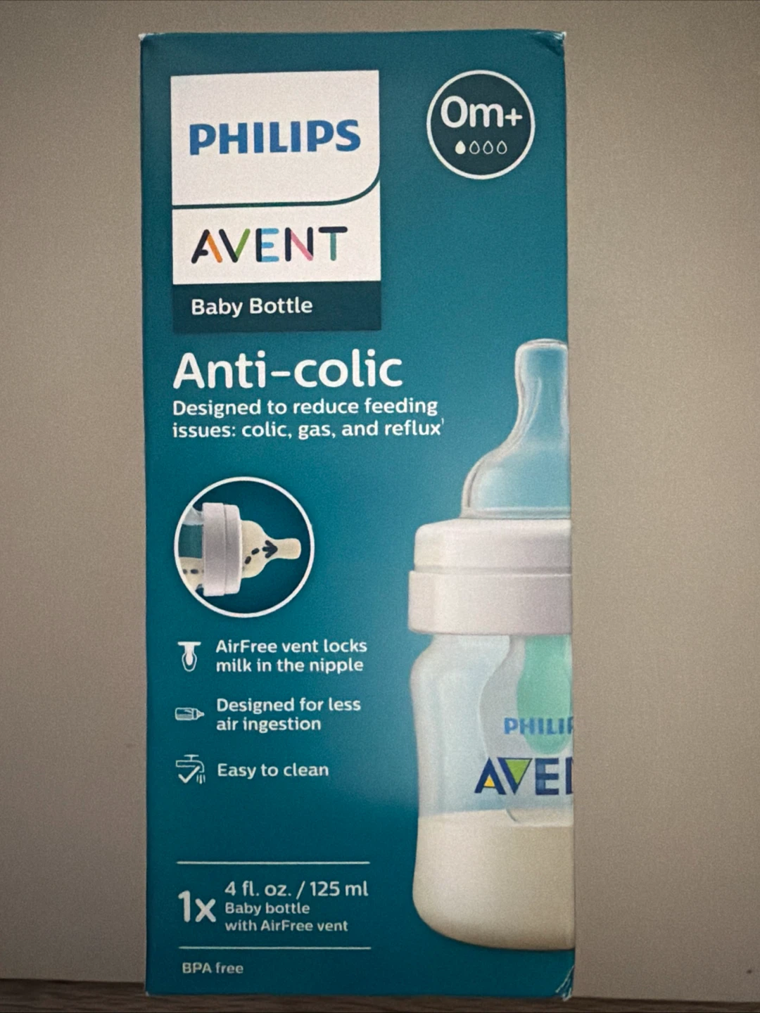 Philips Avent Anti-Colic Baby Bottle 4 oz