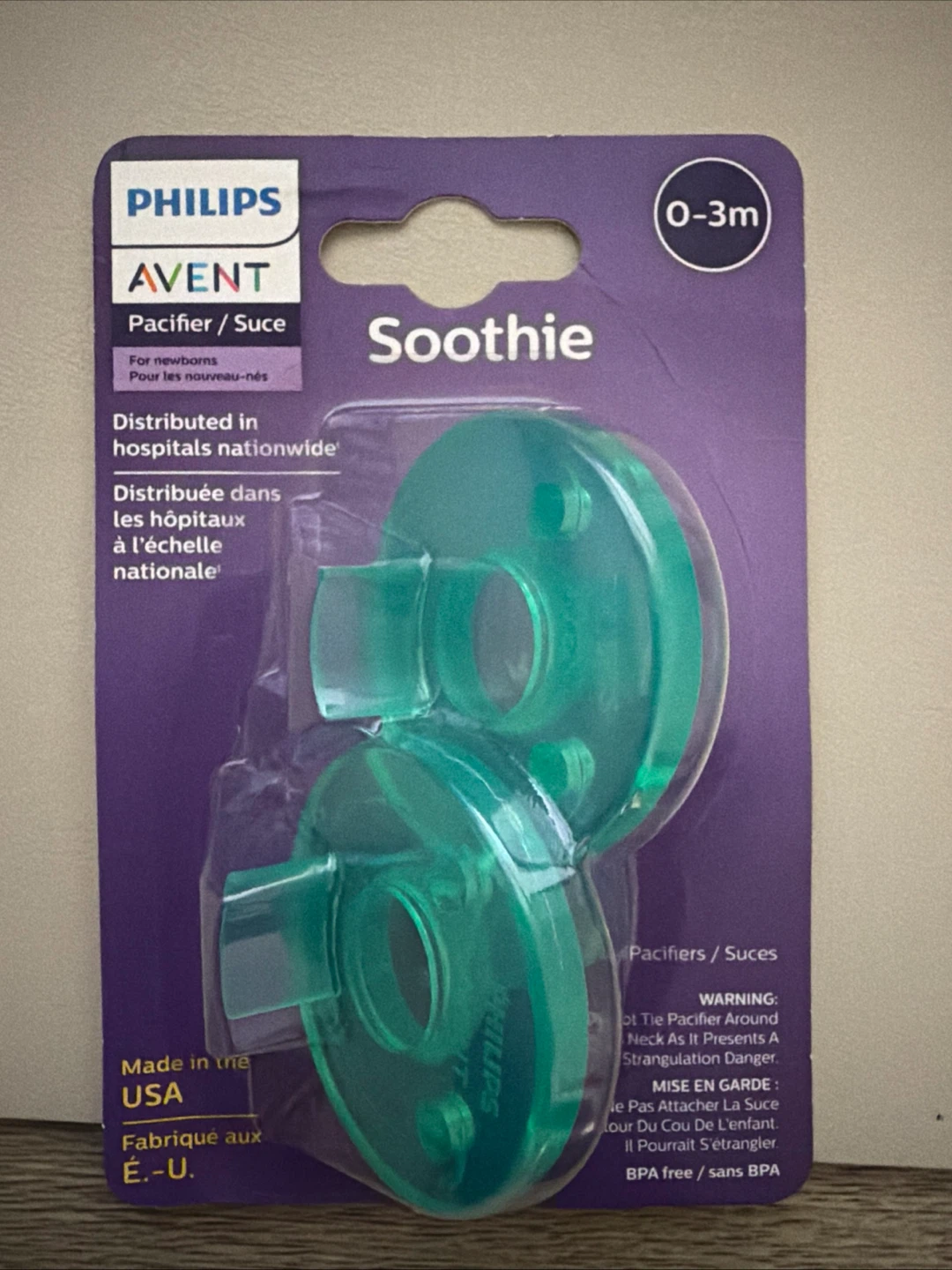 Philips Avent Soothie Pacifier 0-3m - photo 2