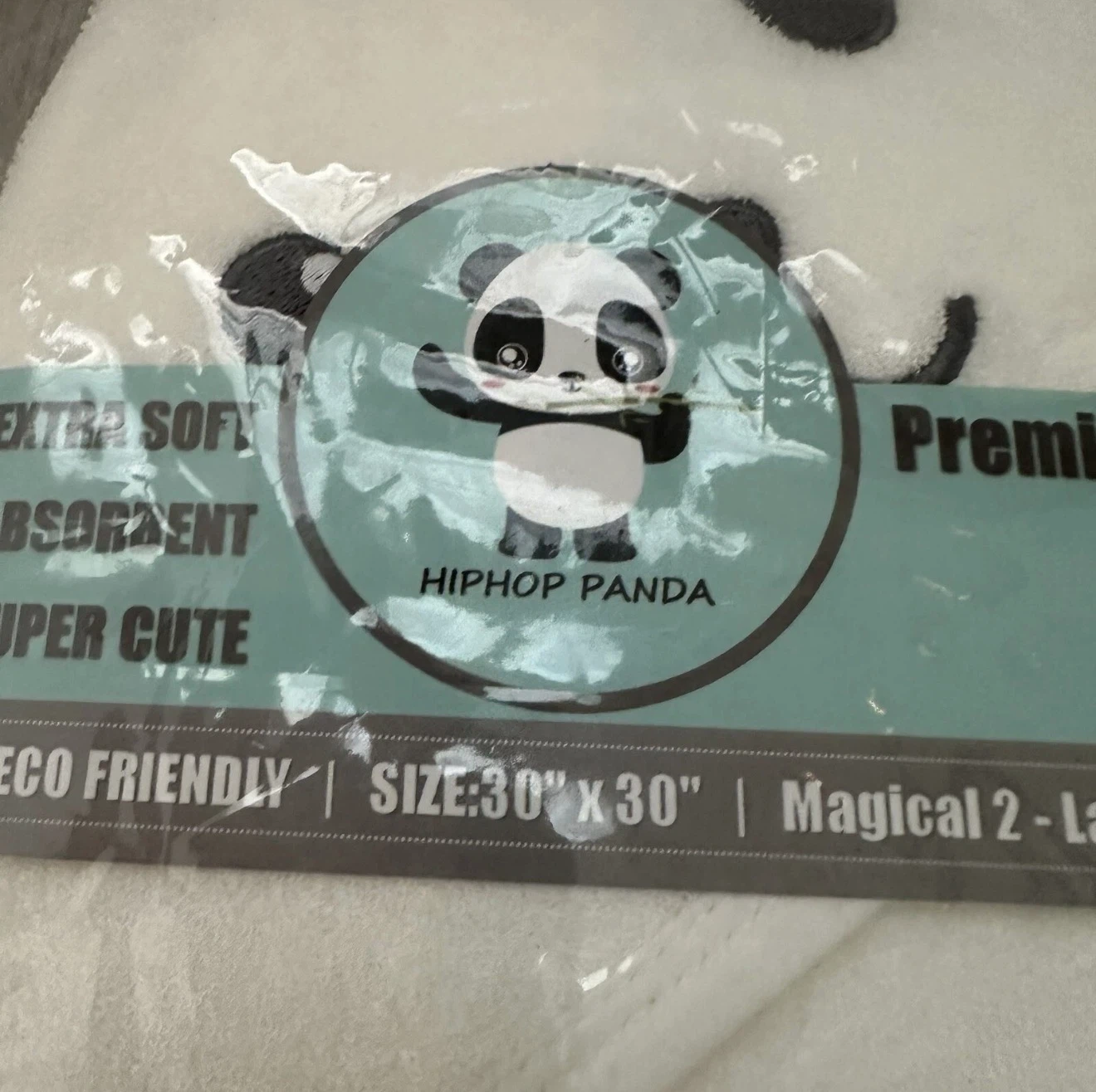 HIPHOP PANDA Premium Baby Hooded Towel - photo 2
