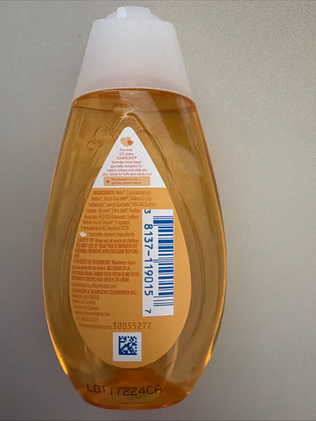Johnson's Baby Shampoo 3.4 fl oz - photo 2