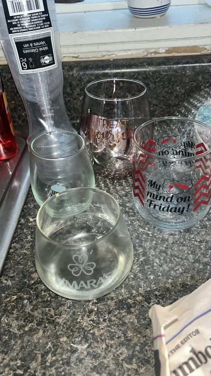 Free- wine glasses
