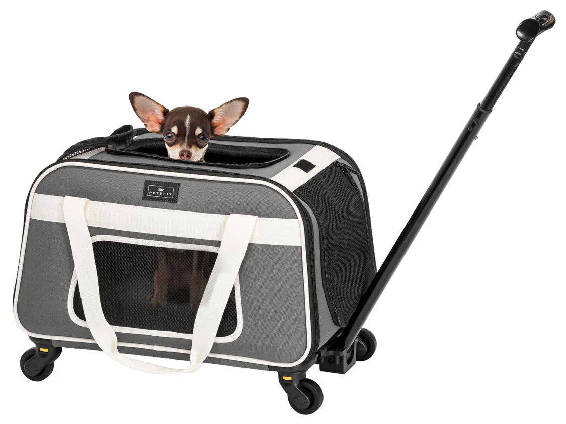 Pet Carrier Rolling Bag