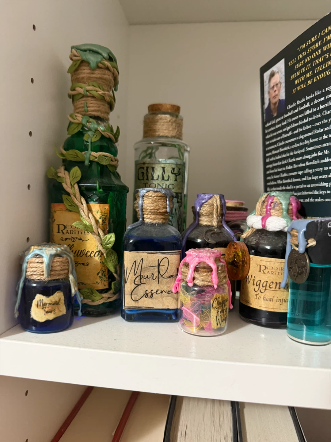 Assorted Decorative Potion Bottles