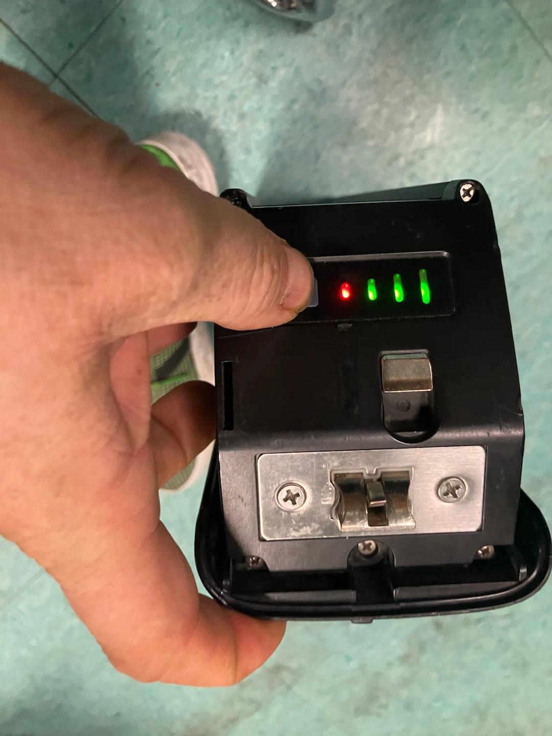 Black Rechargeable Battery Pack